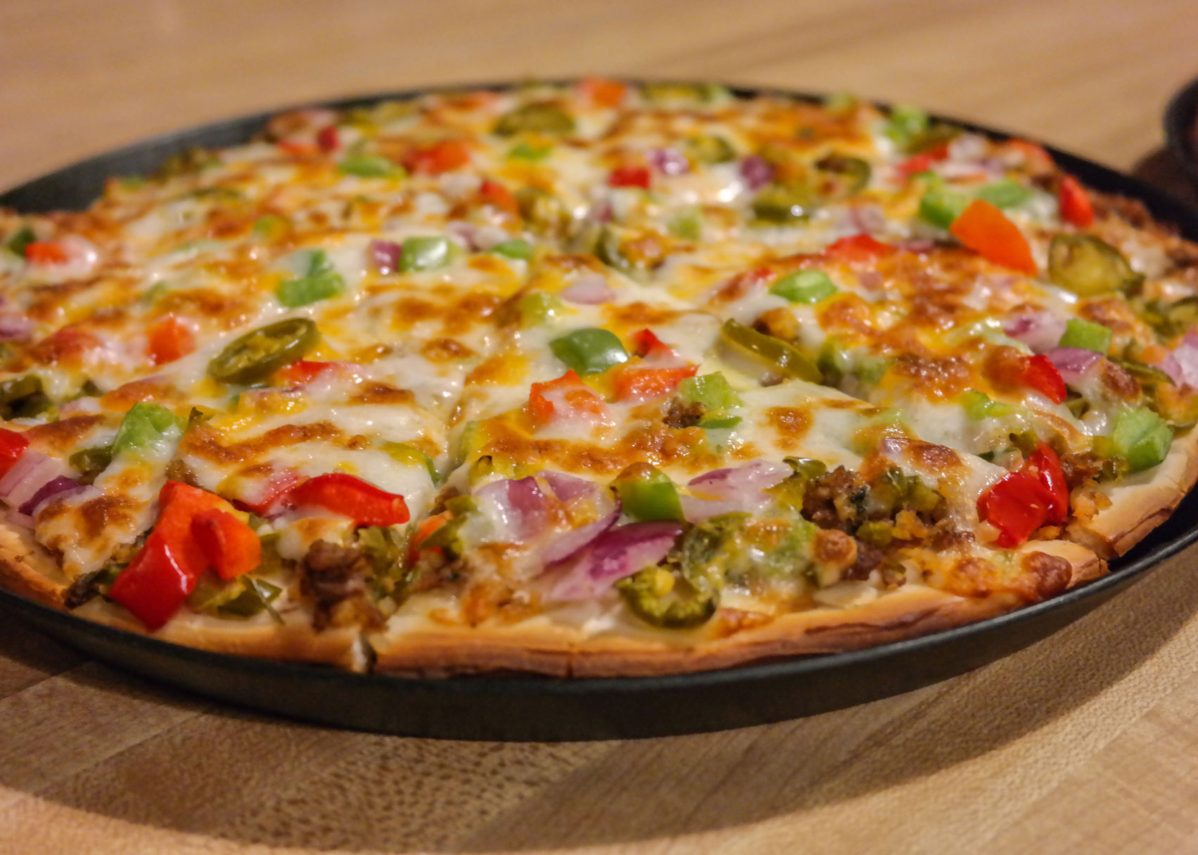 Boudin pizza from Pastime by Kit for Red